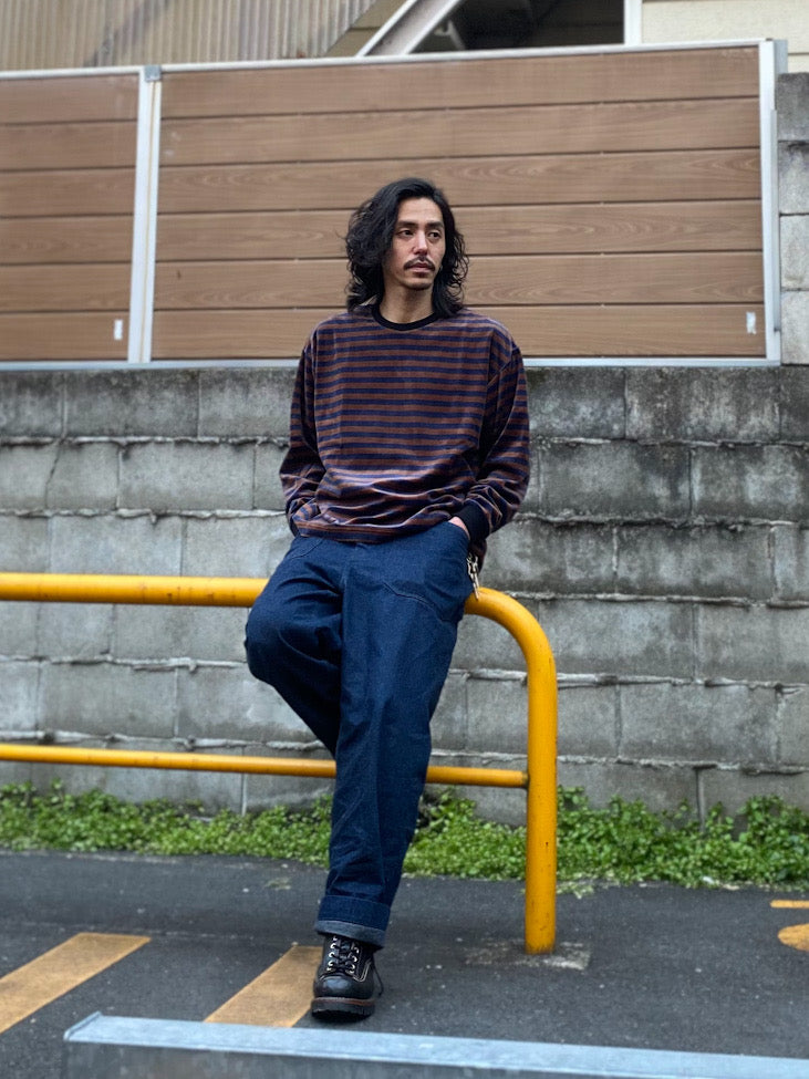 Velour Border L/S Tee