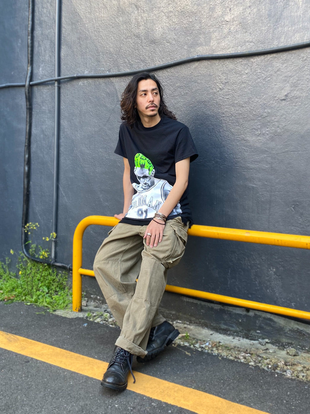 HAIR GREEN TEE