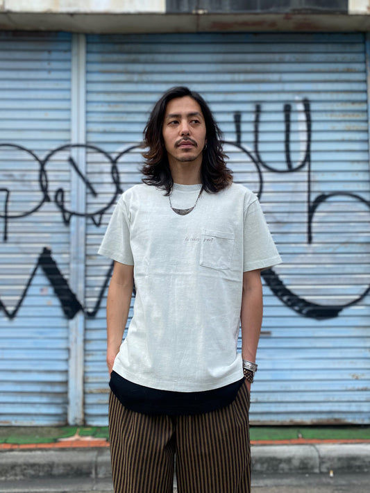 ピグメントダイTシャツ