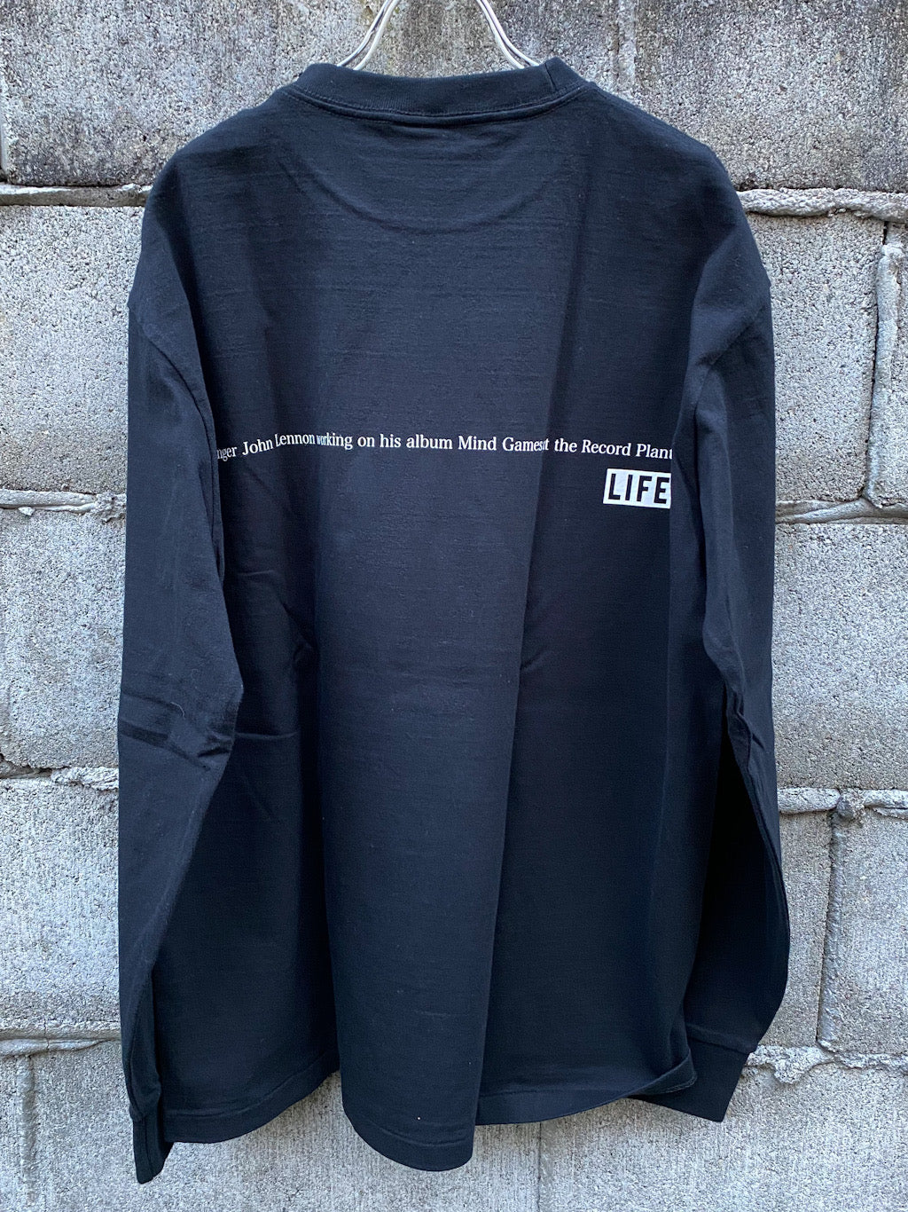 LIFE ジョンレノンロングスリーブTシャツ