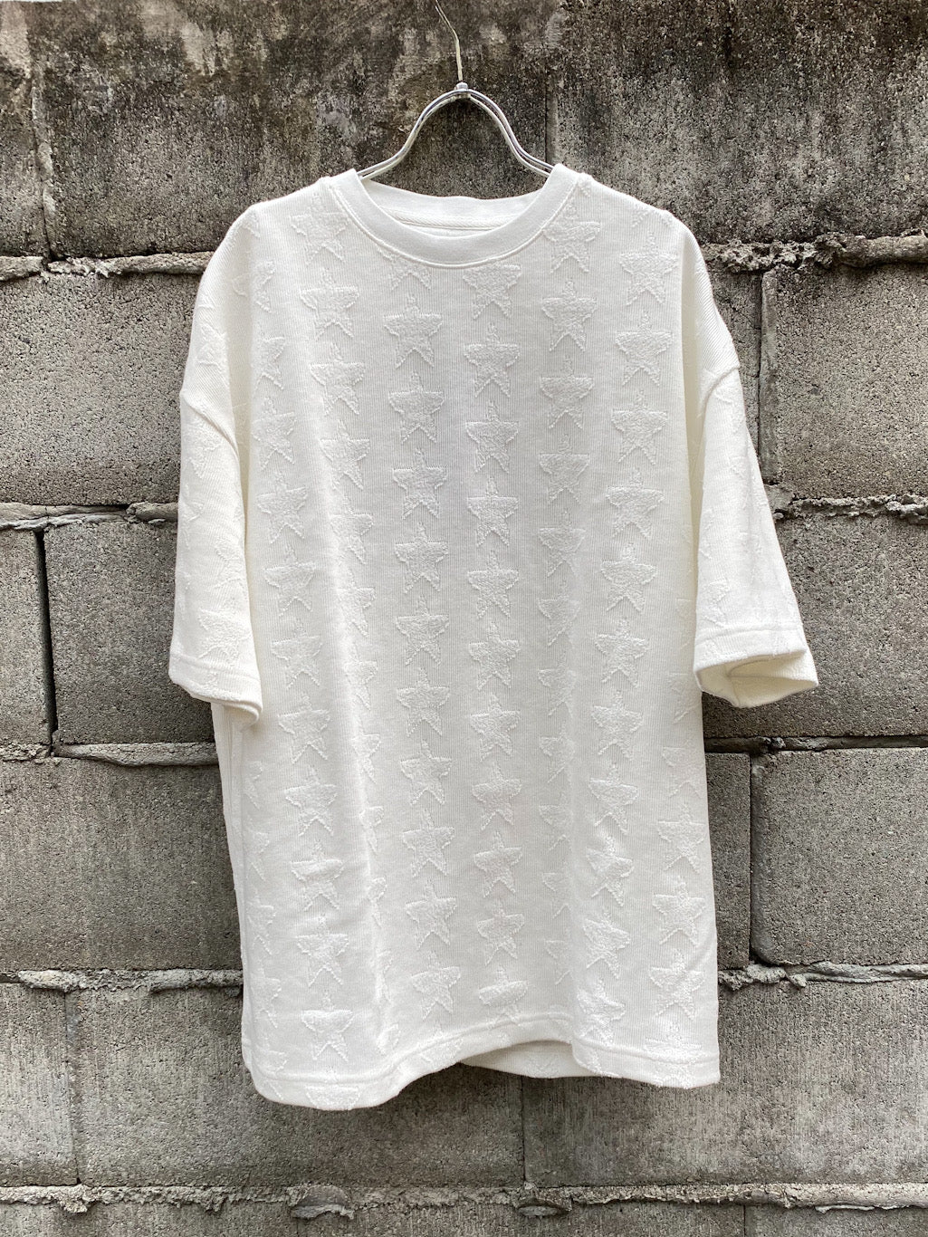 スタージャガード半袖Tシャツ