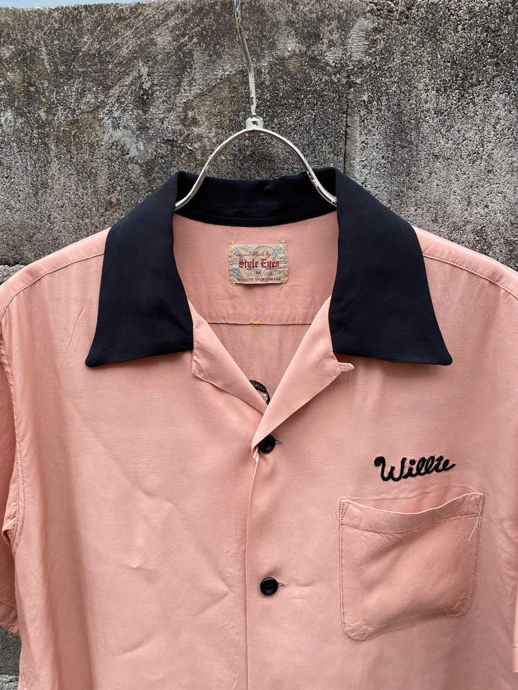 Rayon Bowling Shirt “DON WOODS PAVING”