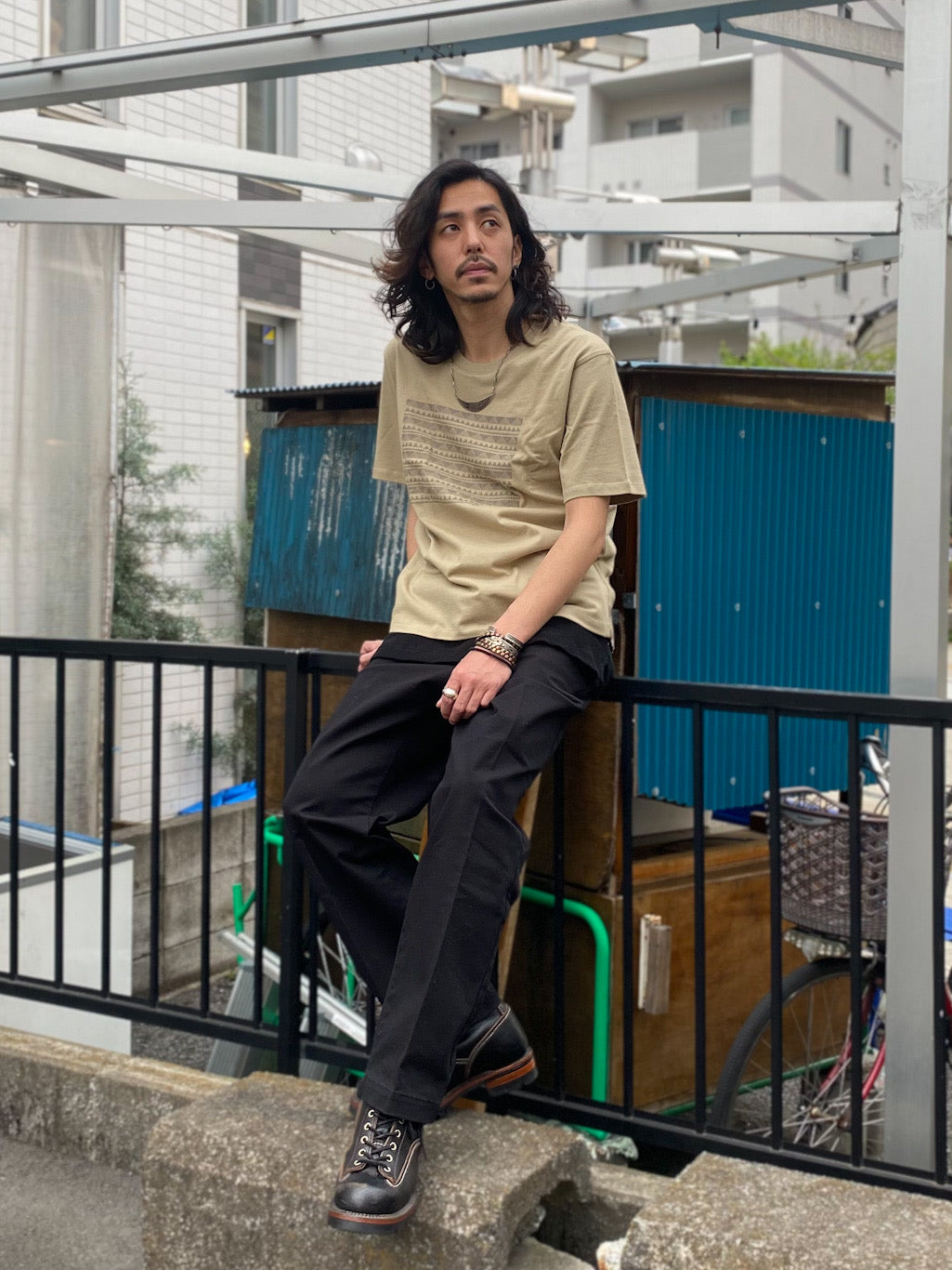 NATIVE プリントT