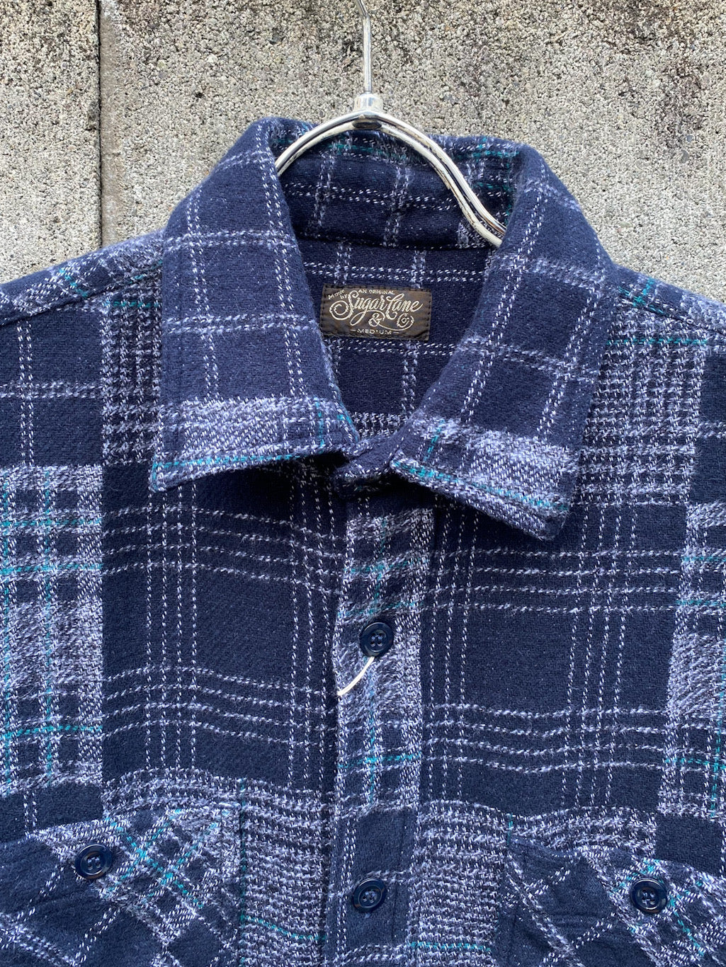 Patch Work Check Work Shirt