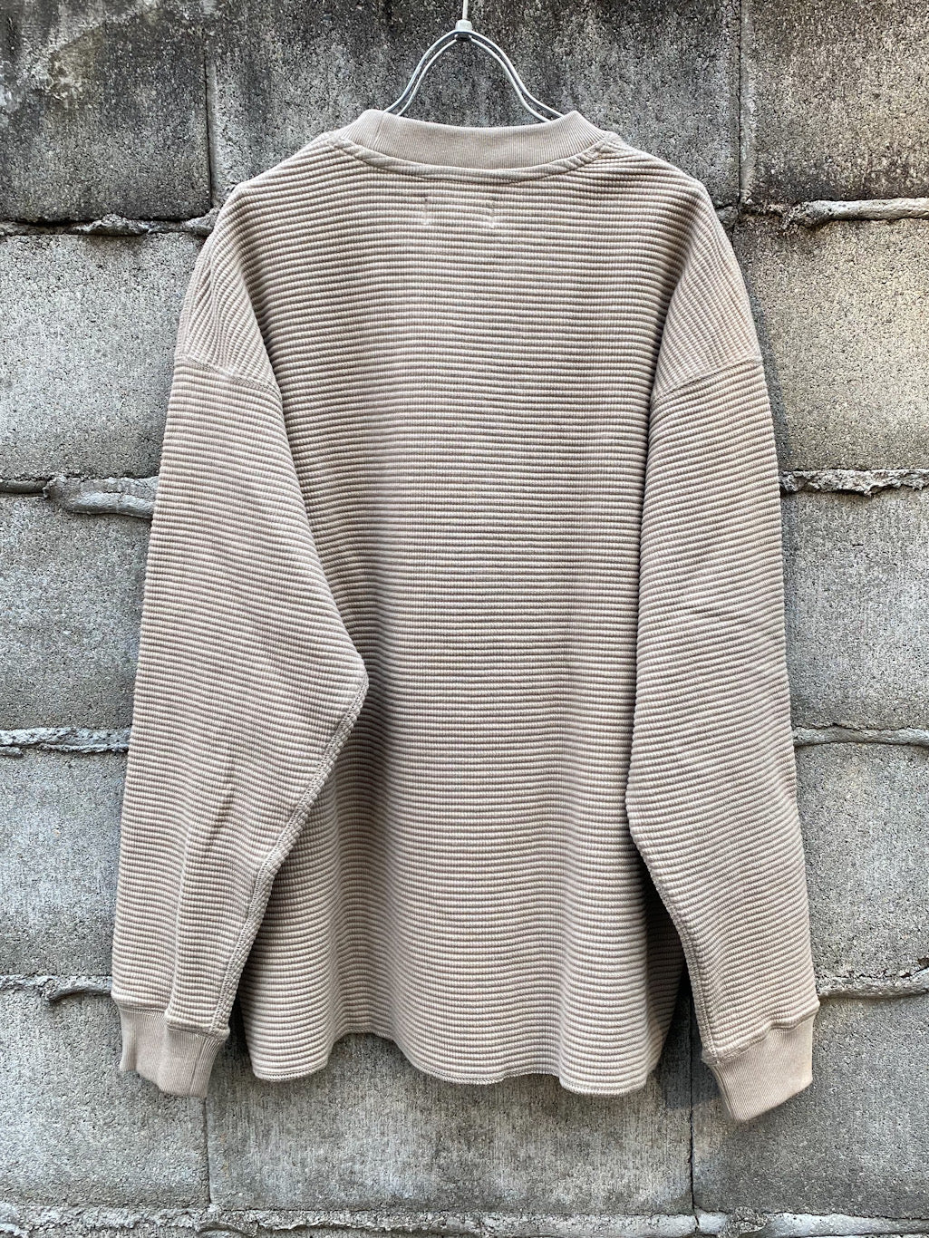 ワッフルロングスリーブTシャツ