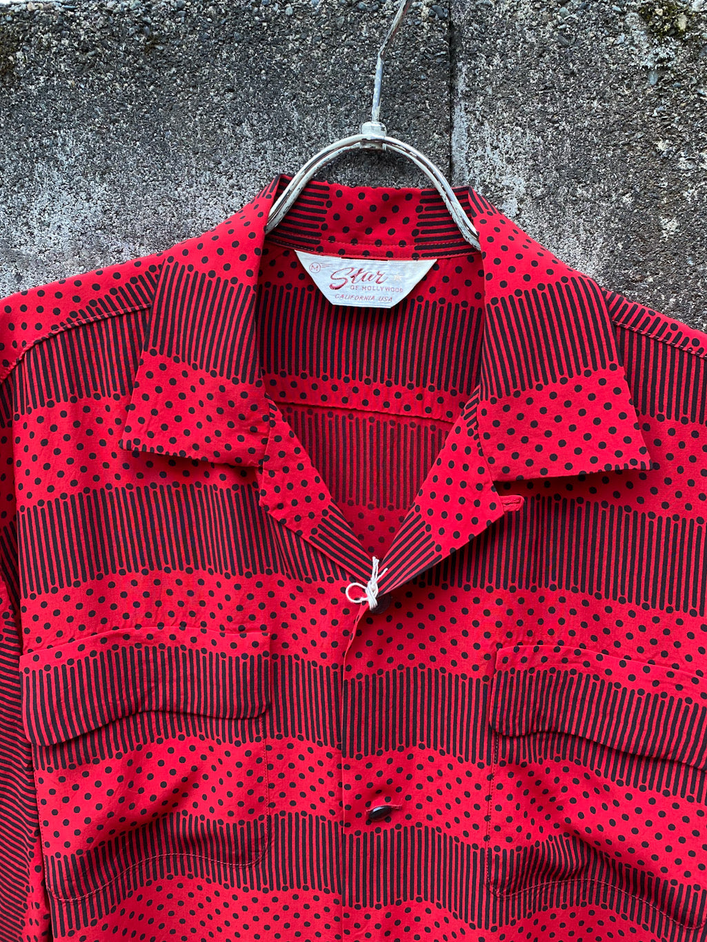 High Density Rayon Open Shirt “STRIPES”