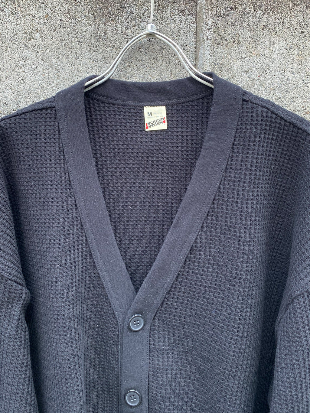 BIG WAFFLE CARDIGAN