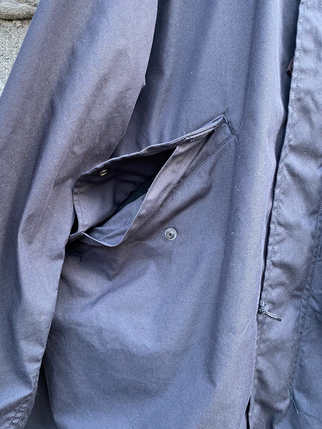 William gibson COLLECTION BLACK HOOD, Extreme Cold Weather M-65 (NO HOOD)