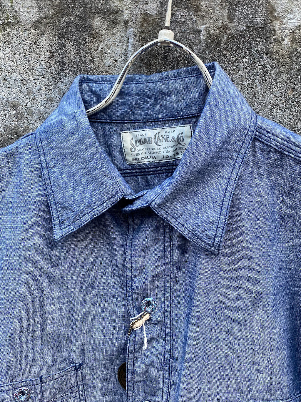 4.7oz SLUB CHAMBRAY WORK SHIRT