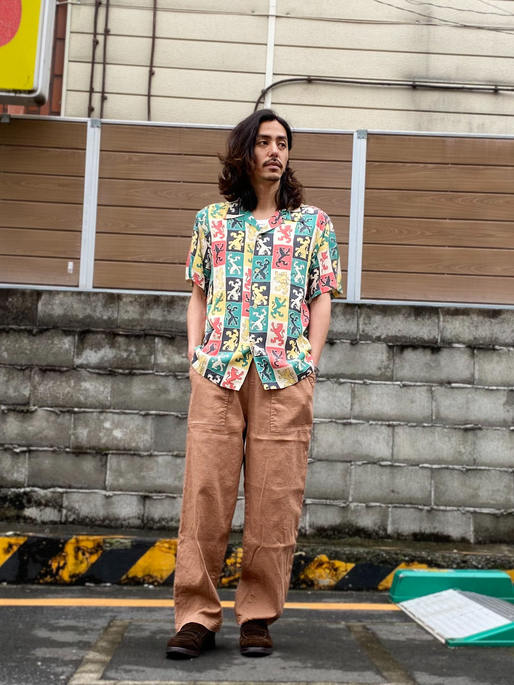 High Density Rayon Shirt “LION RAMPANT”