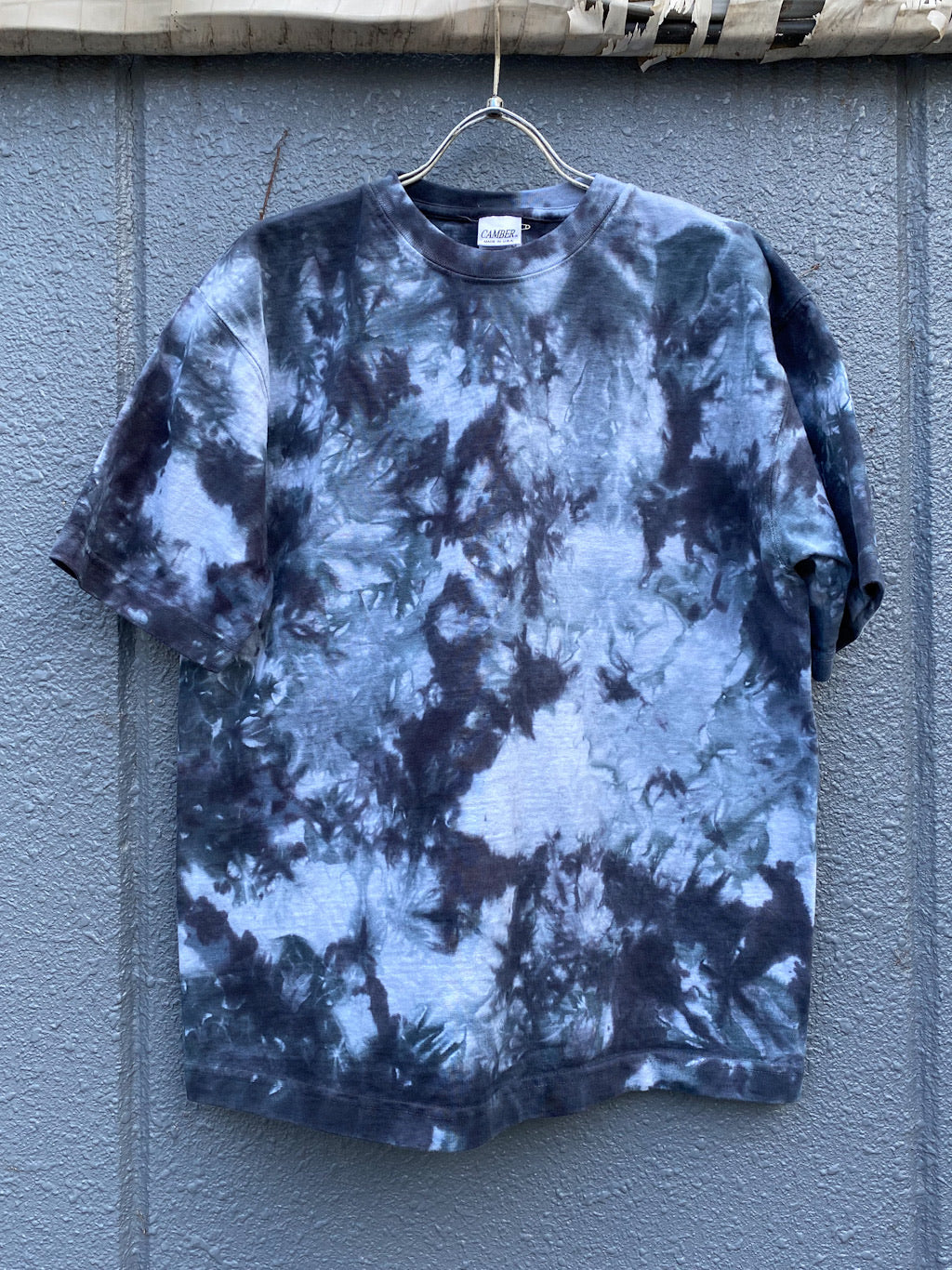 タイダイ染めクルーネックTシャツ Gray