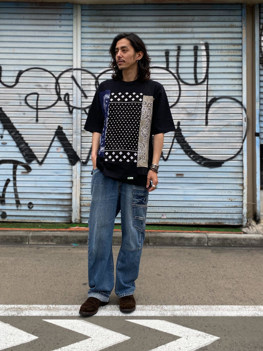 スイッチバンダナTシャツ