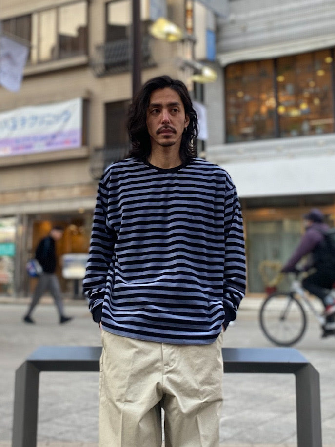 Velour Border L/S Tee
