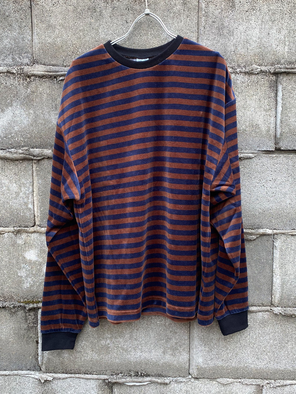 Velour Border L/S Tee
