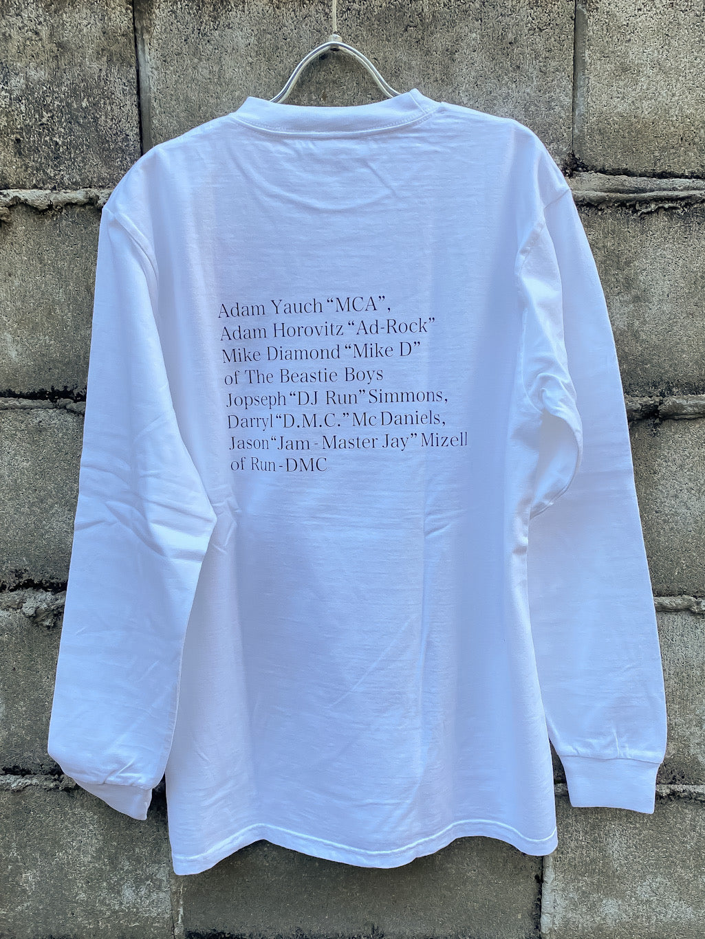 LIFE RUNDMC×Beastie Boys ロングスリーブT