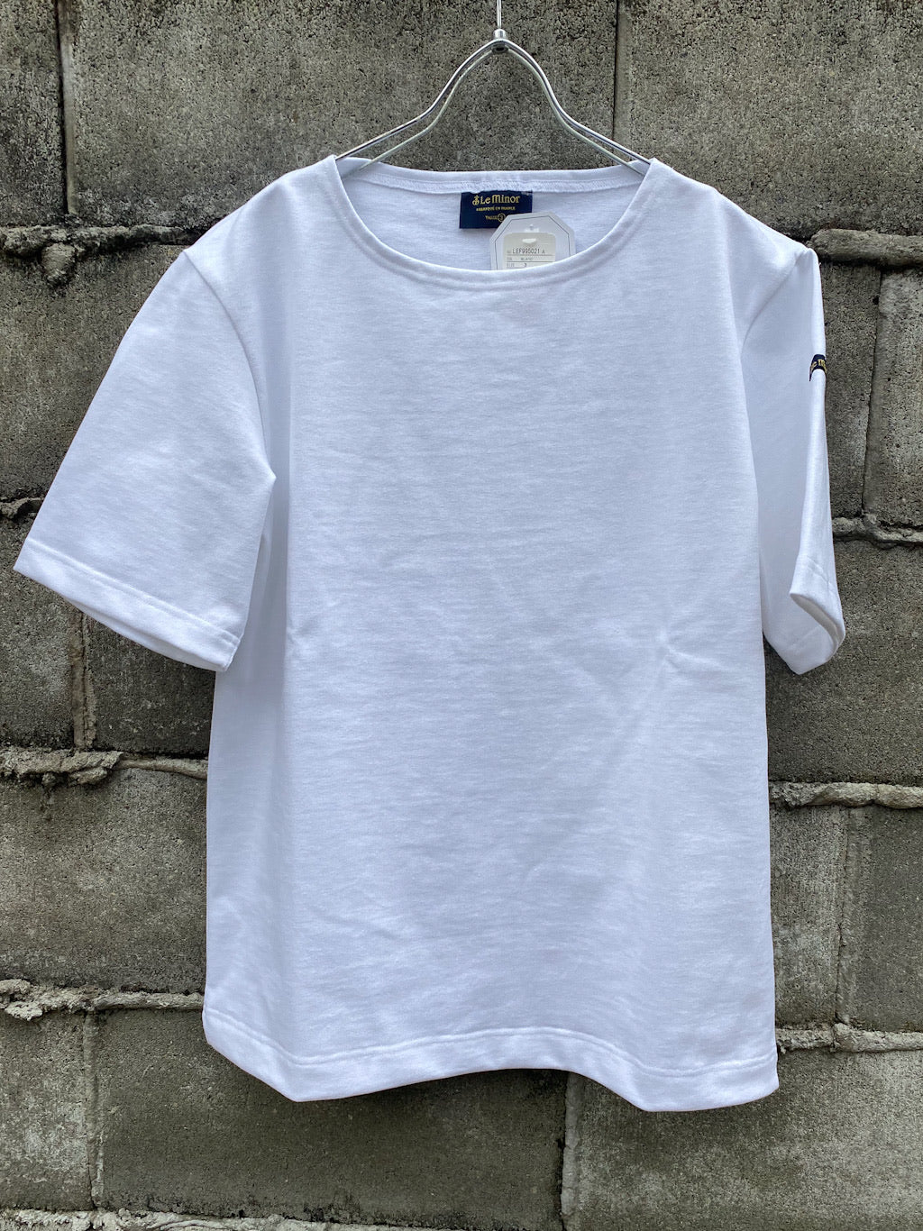 ショートスリーブバスクシャツ BLANC