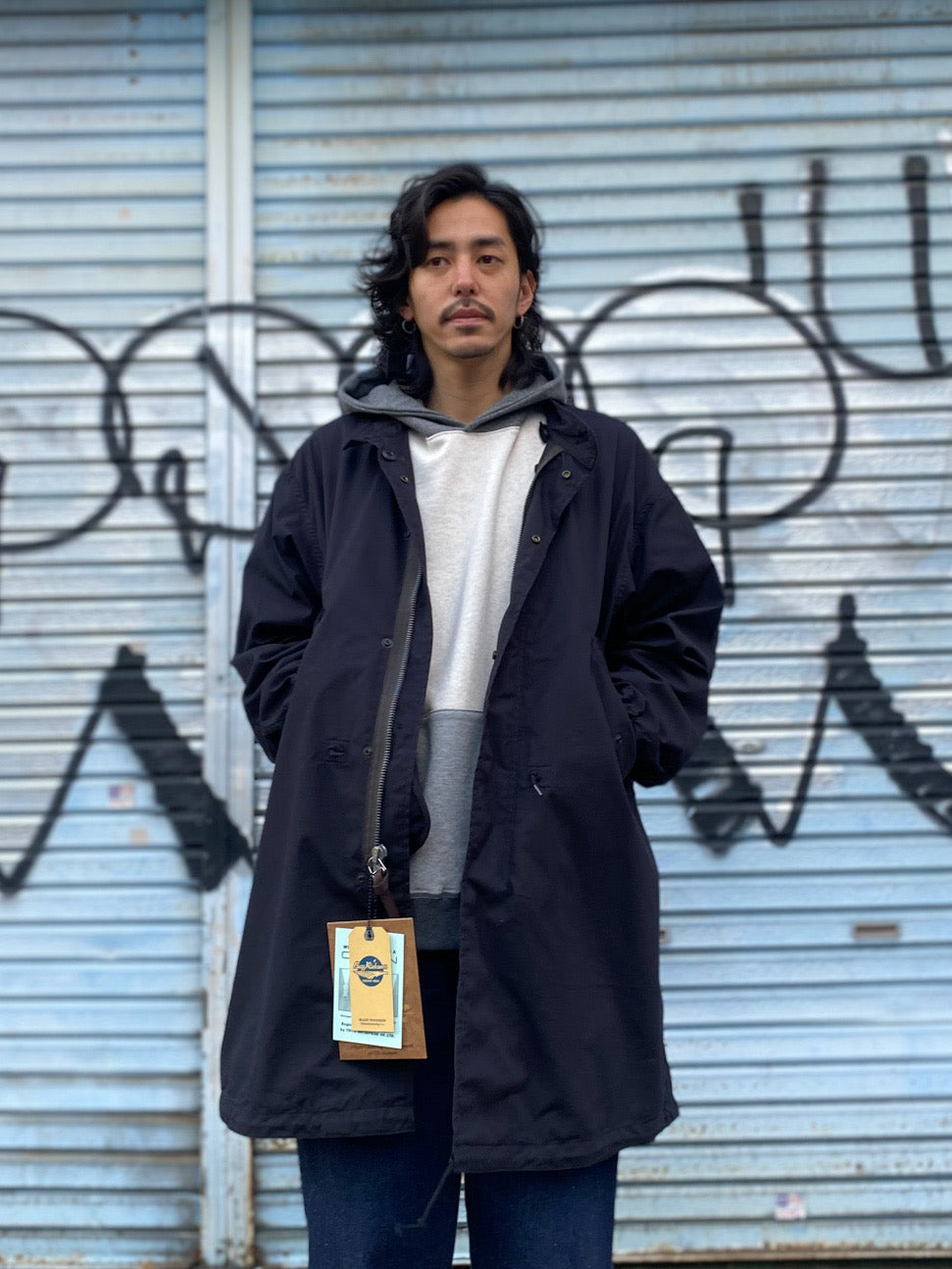 William gibson COLLECTION BLACK HOOD, Extreme Cold Weather M-65 (NO HOOD)