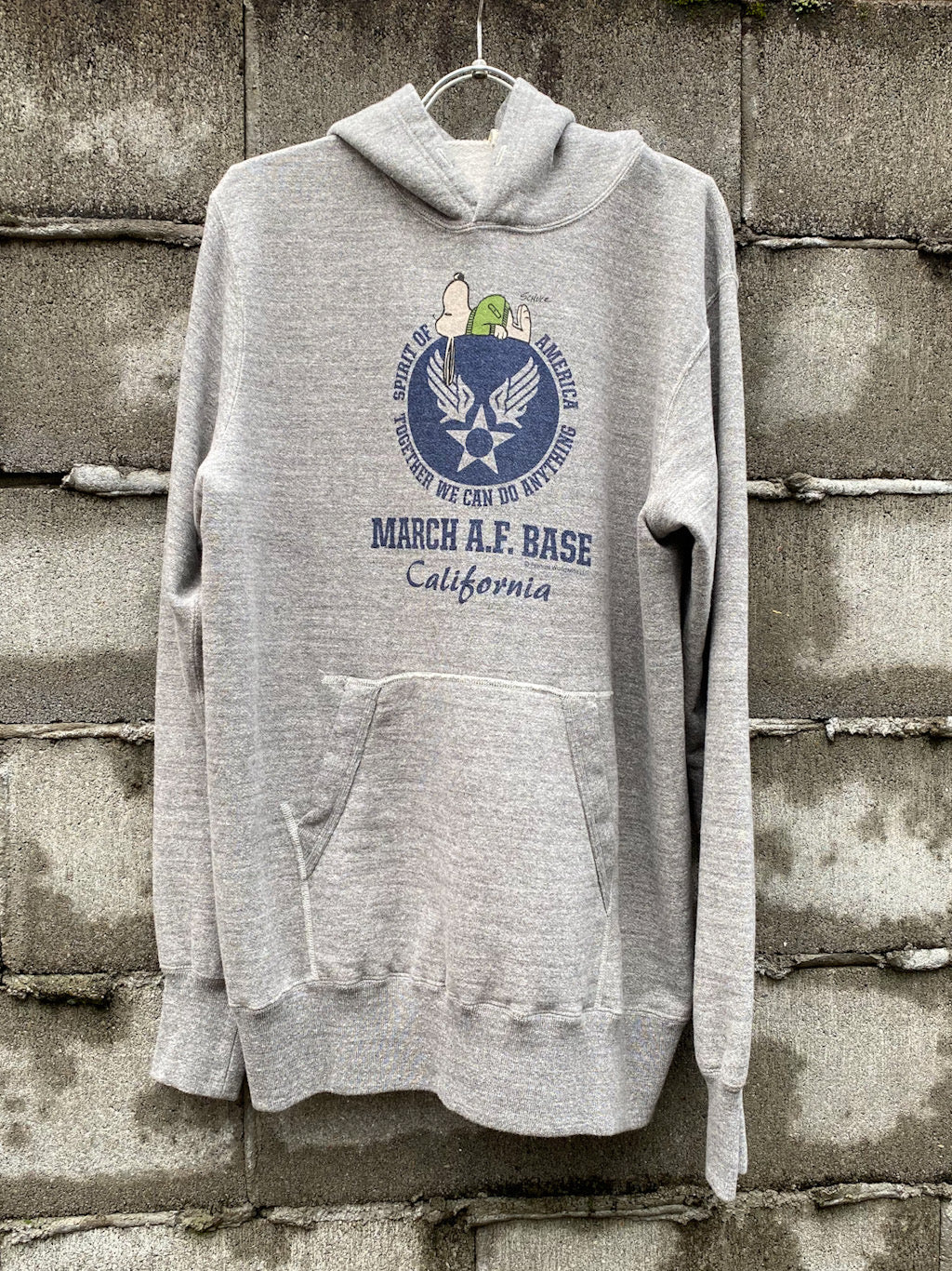 Buzz Rickson's × Peanuts Sweat Parka MARCH BASE