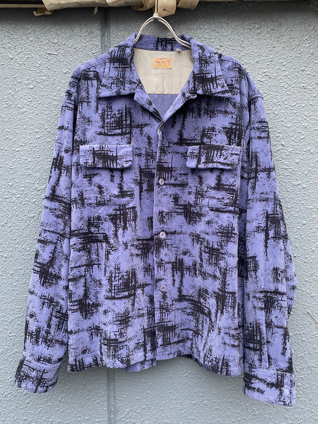CORDUROY SPORTS SHIRT "SPLASH"