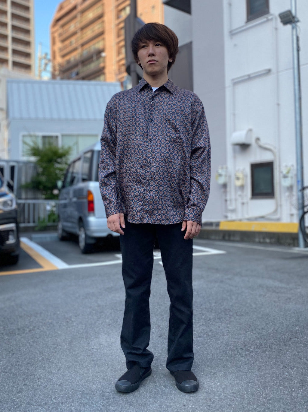 シェフロングスリーブシャツ