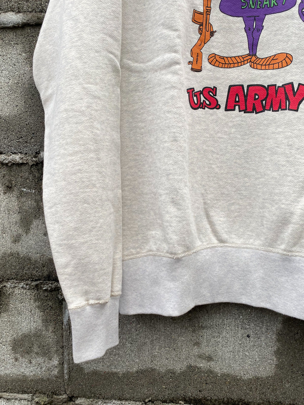 Set-In Crew Neck Sweat Shirts U.S.ARMY