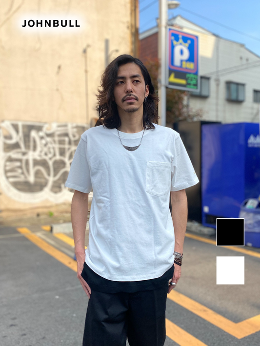 ポケット付きTシャツ MAHALO