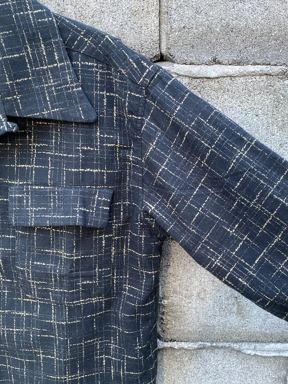 Mid 1950s Style Flannel Sports Shirt "SPLASH"