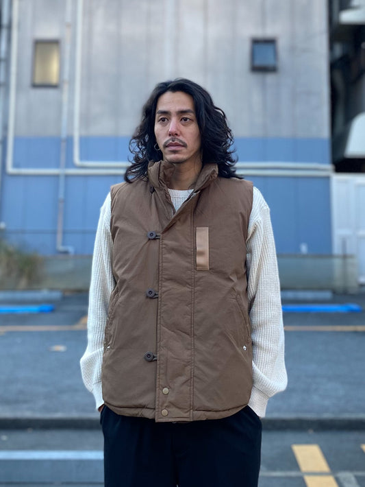 ファイバーダウンミリタリーベスト