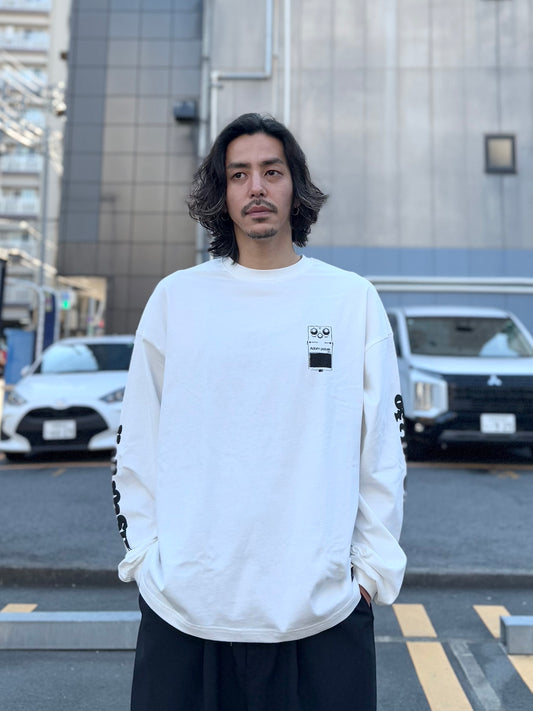 distortion long sleeve T