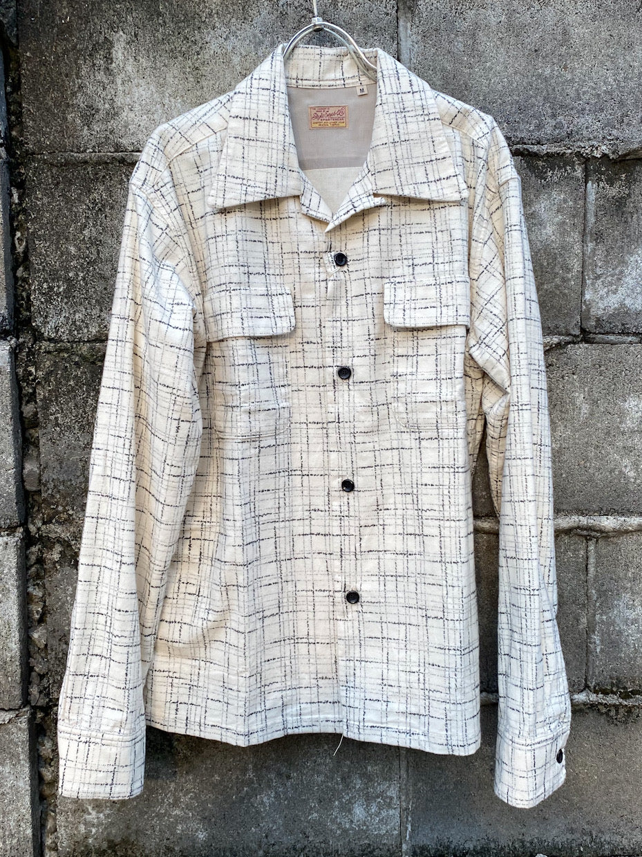 Mid 1950s Style Flannel Sports Shirt "SPLASH"