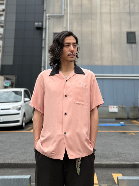 RAYON BOWLING SHIRT
「JAX BEER」