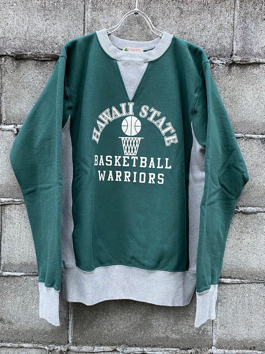 "HAWAII STATE" CREW NECK SWEAT SHIRT