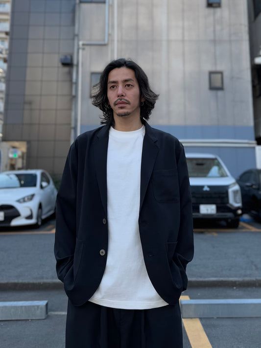 Naturemier(ナチュレミア)TECH リネンライクトロピカル テーラードジャケット