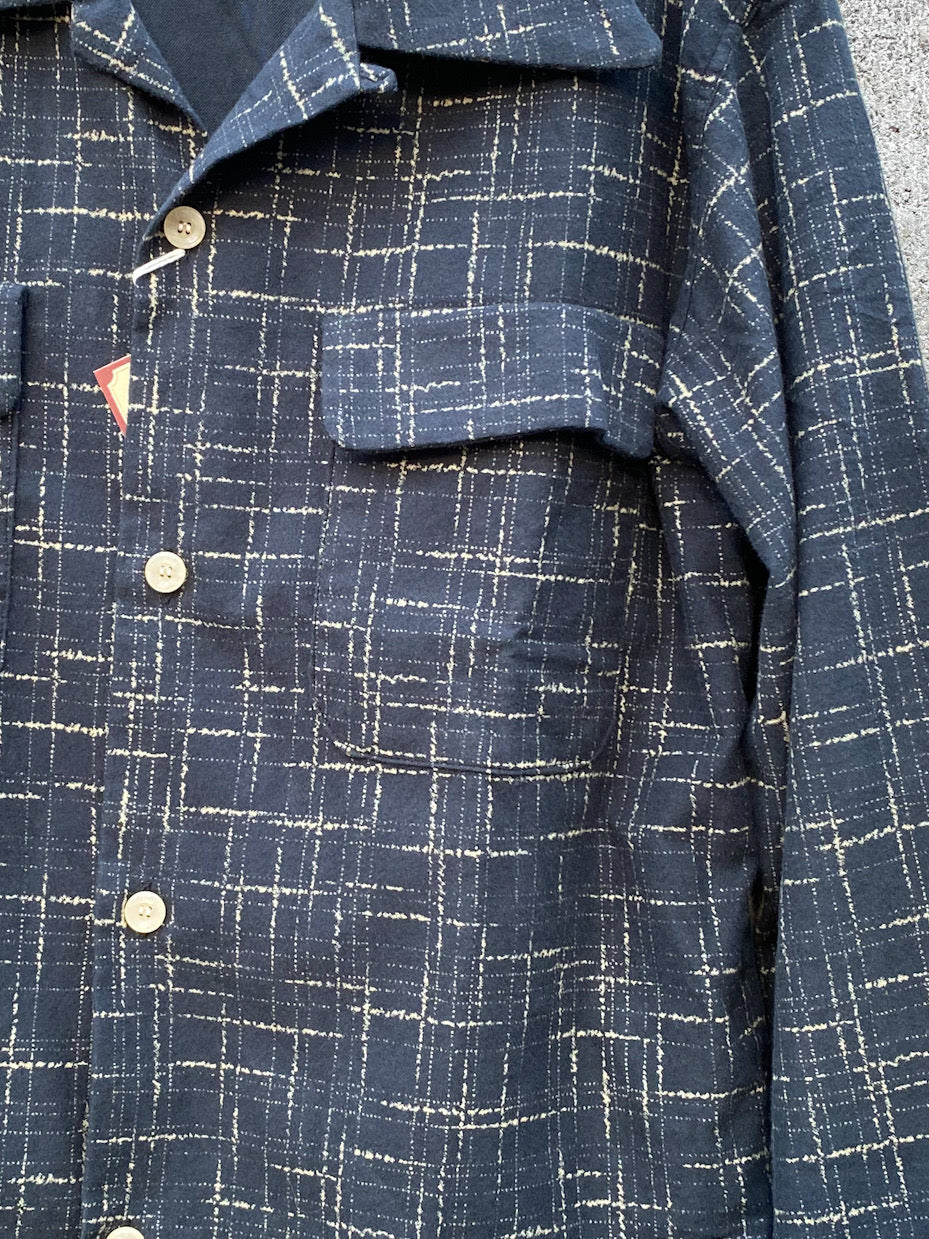 Mid 1950s Style Flannel Sports Shirt "SPLASH"