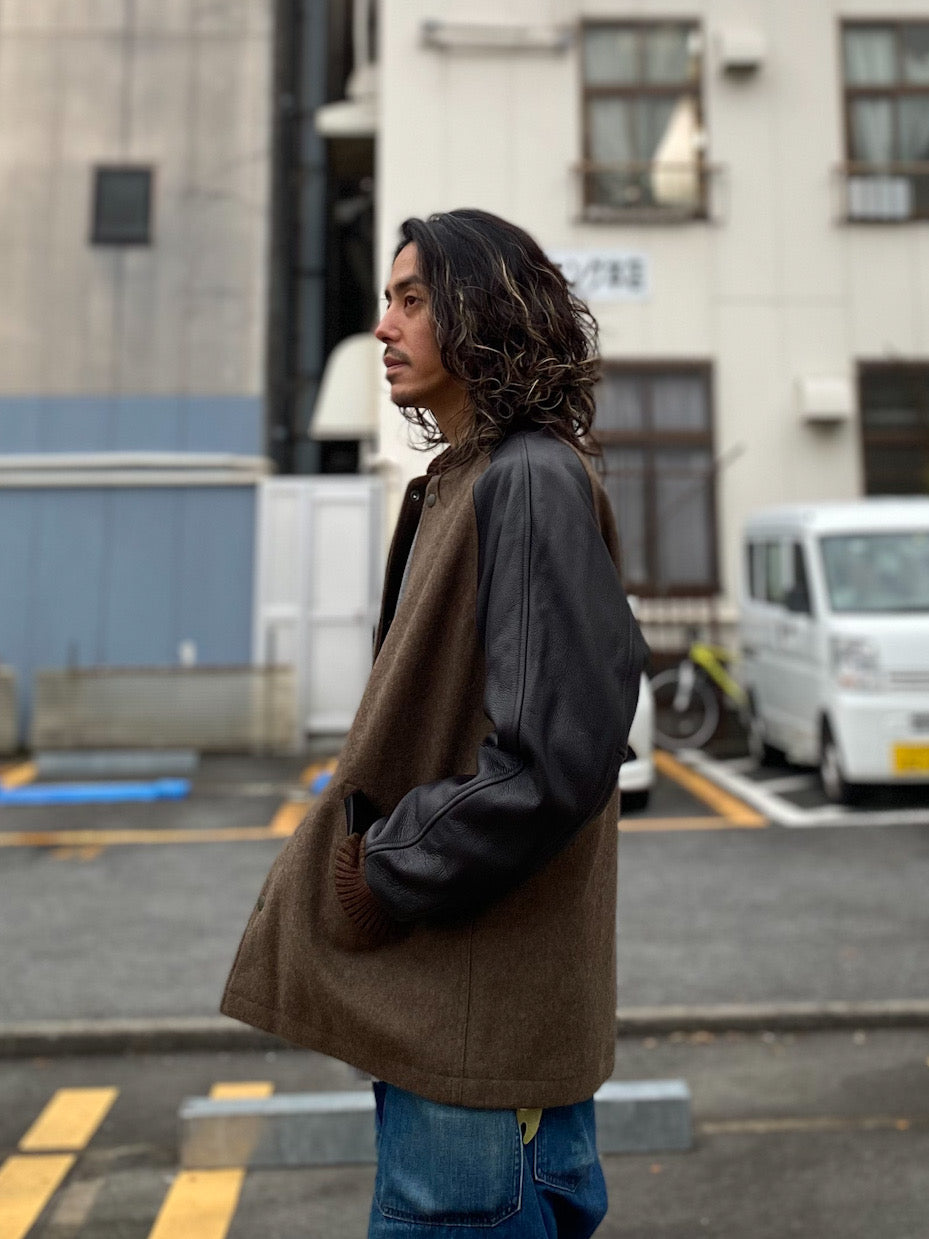 BARNS×SKOOKUM  CAR COAT