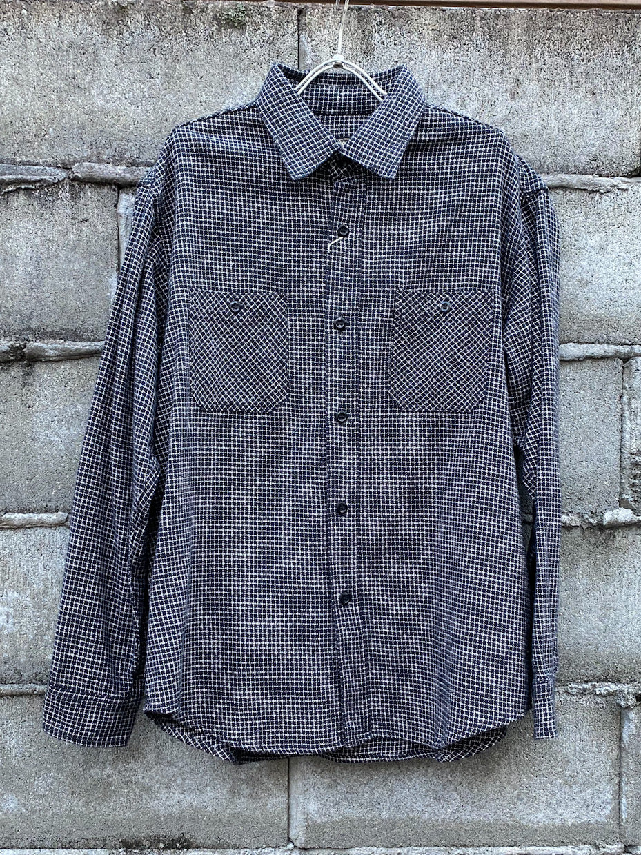 SMALL PLAID L/S WORK SHIRT