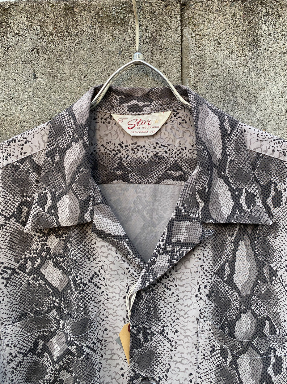 RAYON L/S OPEN SHIRT “SNAKE”