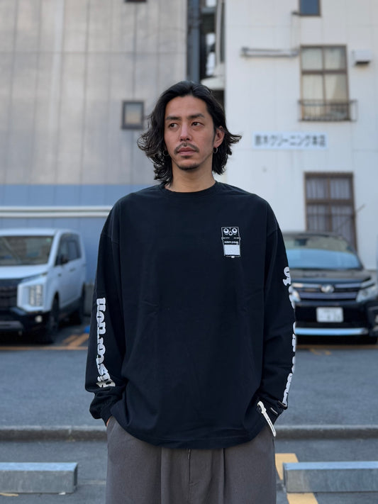 distortion long sleeve T