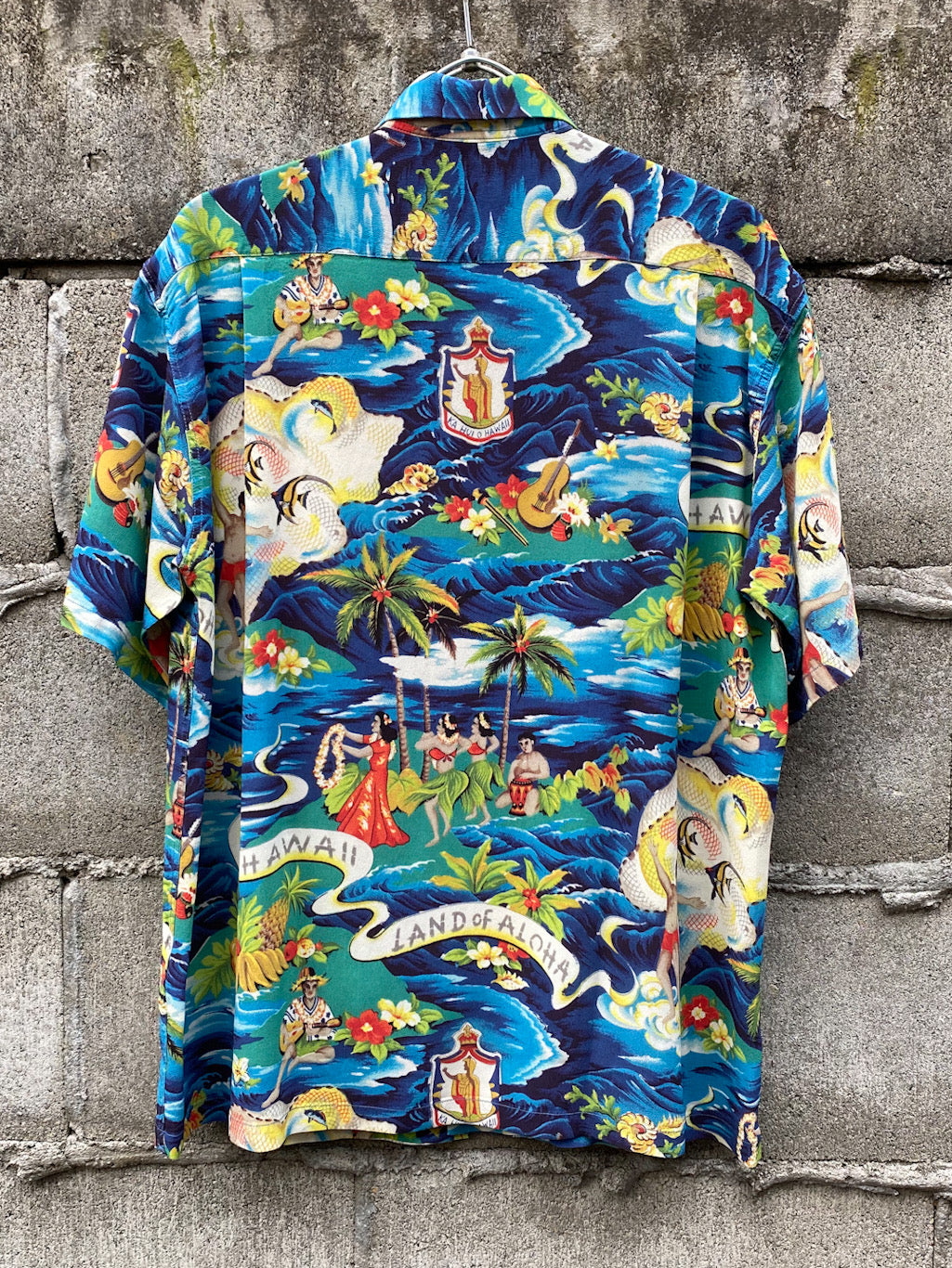 SUN SURF SPECIAL EDITION LAND OF ALOHA HALE HAWAII Aloha Shirt
