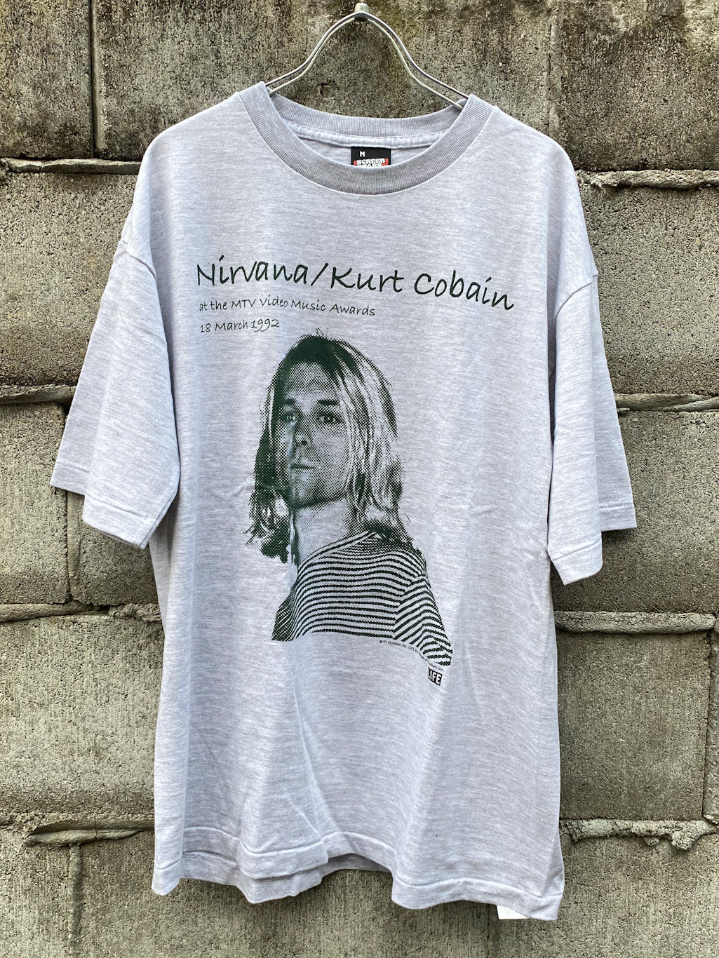 "Kurt Cobain/カート・コバーン" S/S tee