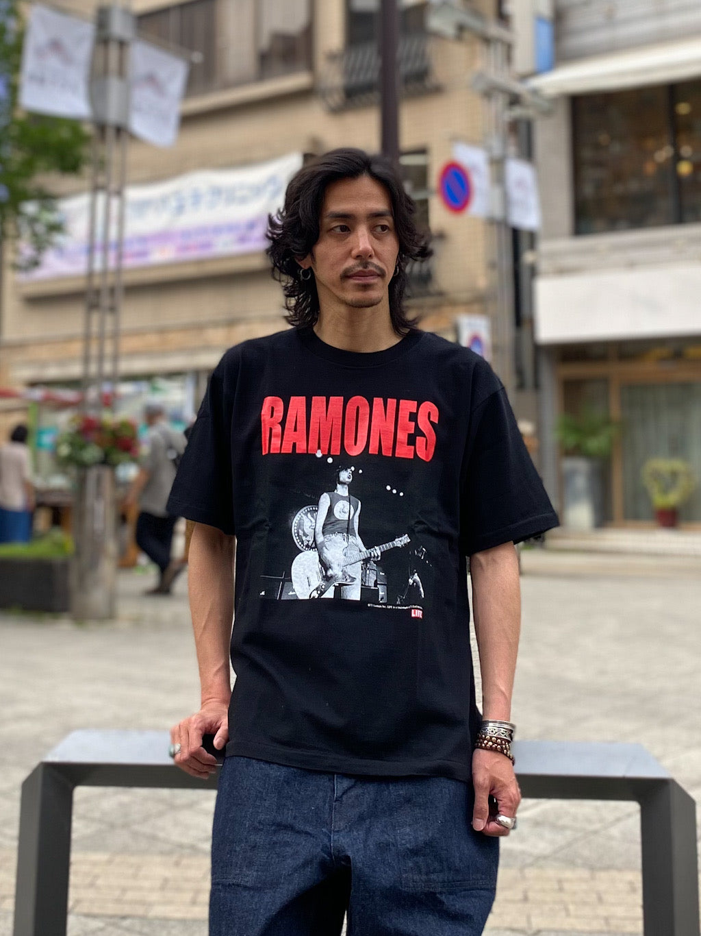 "RAMONES/ラモーンズ" S/S tee