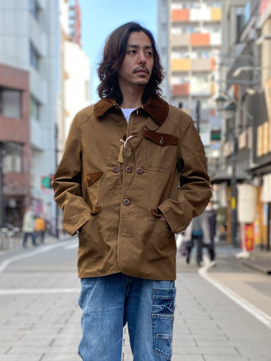 SUGAR CANE Co.（シュガーケーン） CANVAS PADDED WORK JACKET SC15401 ...