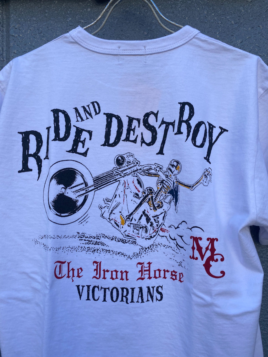 RIDE&DESTROY  Tシャツ White