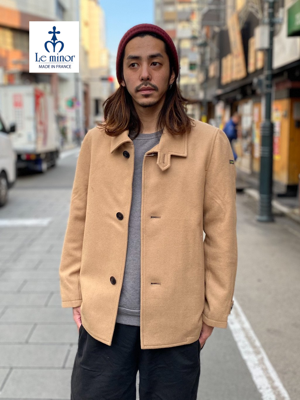 専用です！hanger Le Minorのコート　サイズ38 新品未使用タグ付き NARROW X | abode